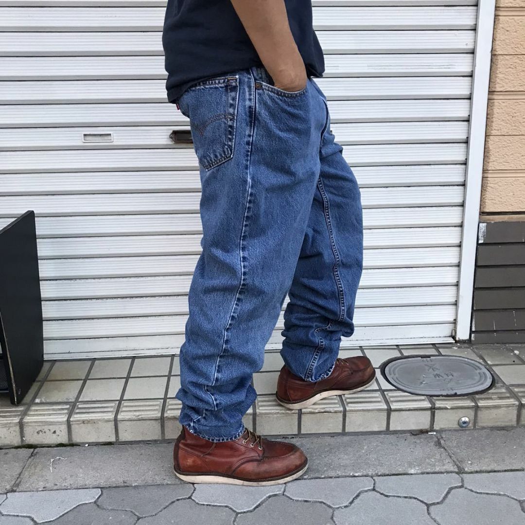 90s USA製 Levi'sリーバイス 550 RELAXED FIT デニム