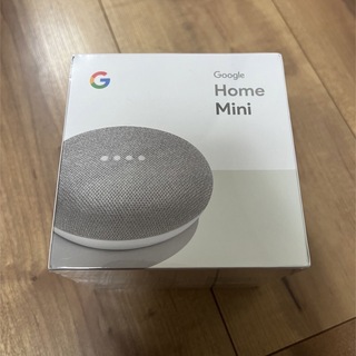 グーグル(Google)のGoogle Home mini/チョーク 新品 未開封(スピーカー)