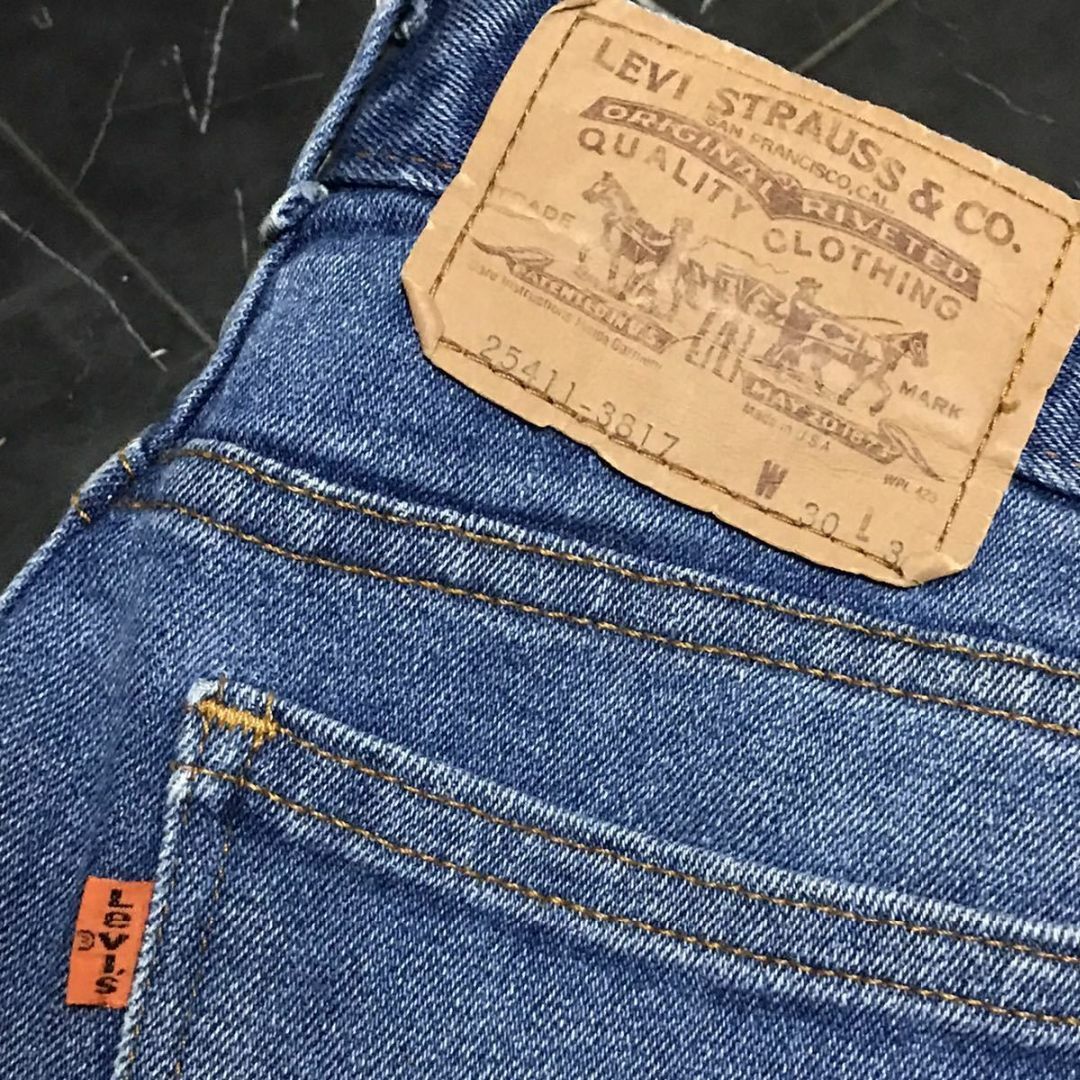 レア 70s USA製 Levi''s 25411-3817 ヴィンテージ