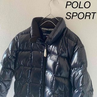 身幅55POLO　SPORT　フライトダウンジャケット　ミリタリー　レア　襟ボア