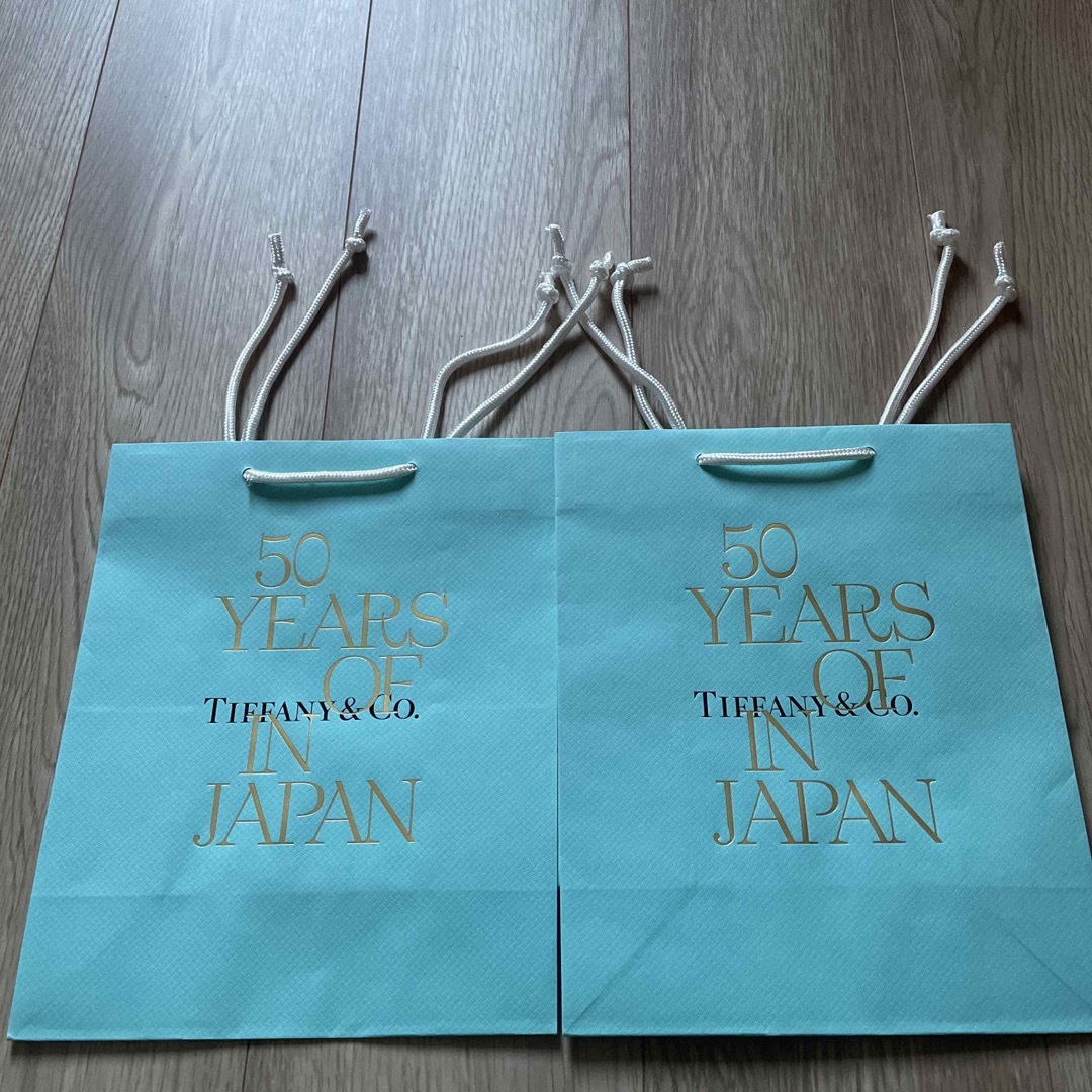 【50周年限定デザイン】Tiffany &Co. 紙袋 2枚 | フリマアプリ ラクマ