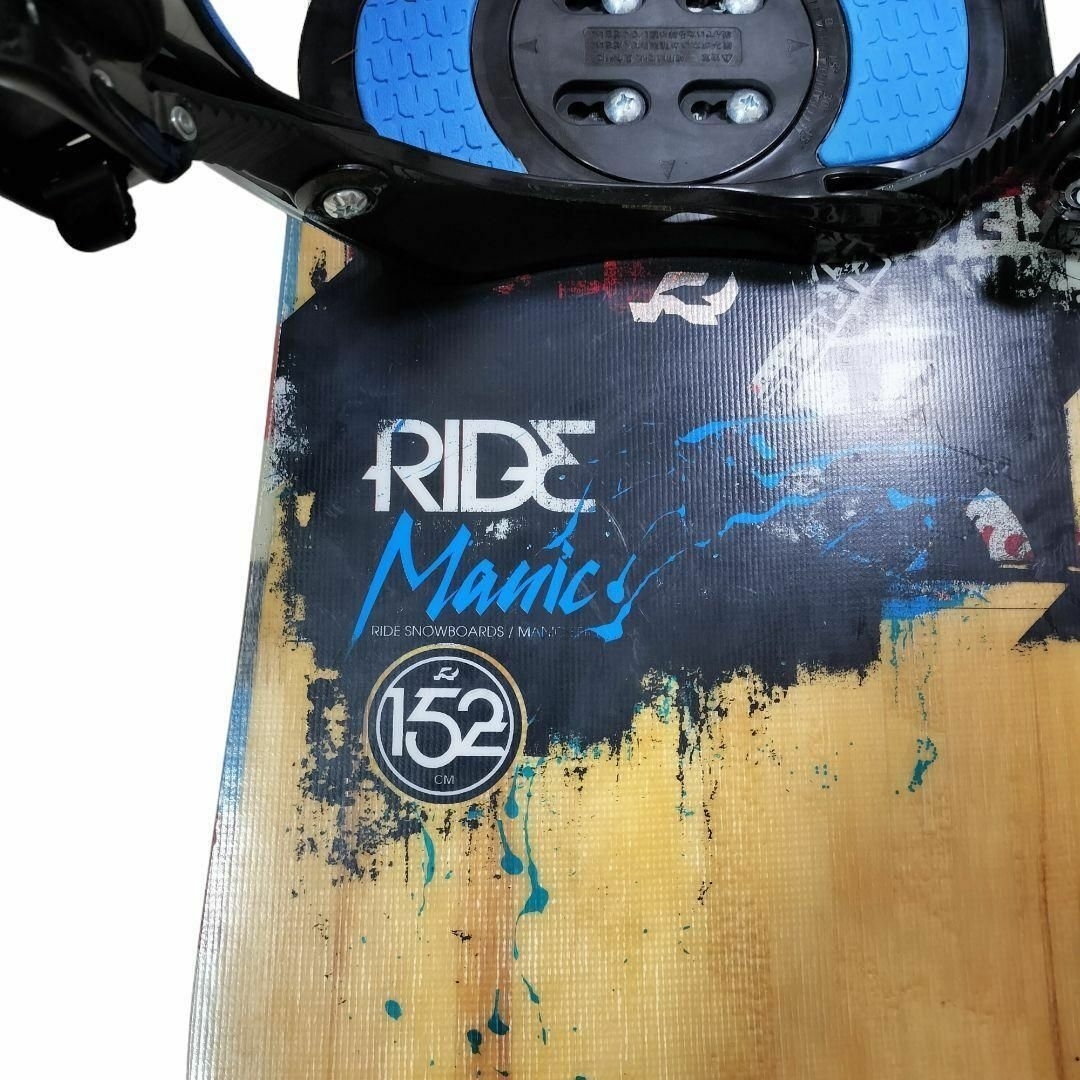 ★良品★RIDE  ライド　Manic マニック　152cm  スノーボード2点