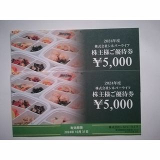 【匿名送料無料】シルバーライフ株主優待10000円分2024.10.31まで(その他)