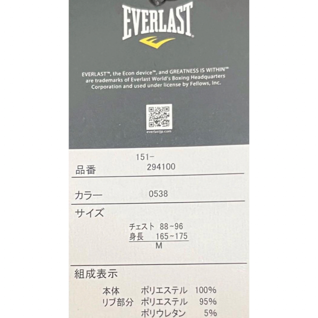 EVERLAST(エバーラスト)のエバーラスト コントラストストライプTシャツ& 八分丈メッシュパンツ メンズのトップス(Tシャツ/カットソー(半袖/袖なし))の商品写真