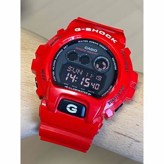 ジーショック(G-SHOCK)のデカG/G-SHOCK/時計/GD-X6900/バーニングレッド/レア/反転液晶(腕時計(デジタル))