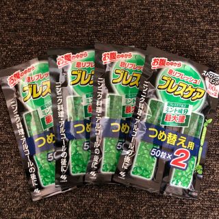 コバヤシセイヤク(小林製薬)の新品未開封  小林製薬  ブレスケア ストロングミント 50粒×2  4袋セット(口臭防止/エチケット用品)