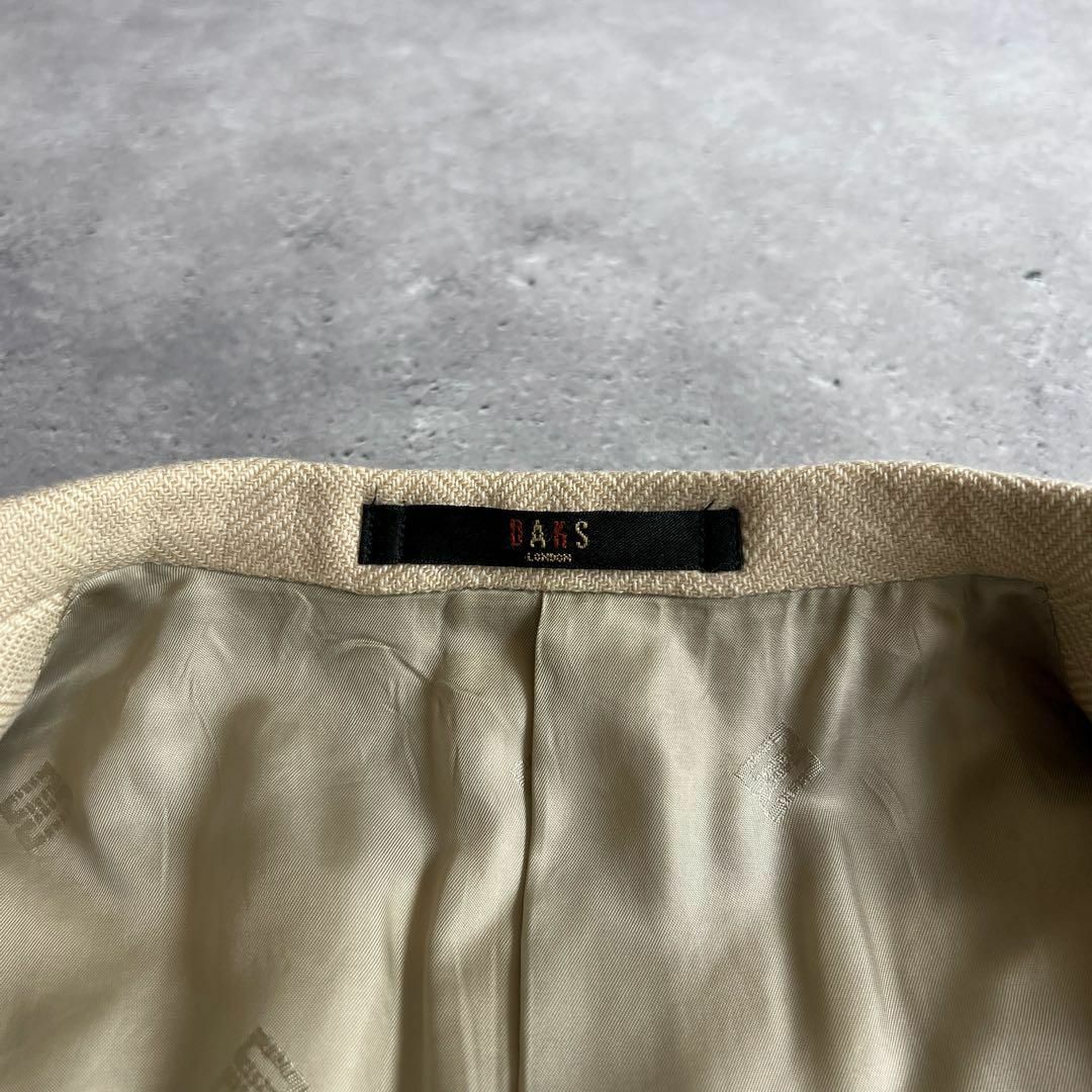 DAKS - 美品 DAKS 極上 カシミヤ 100% テーラード ジャケット ブレザー