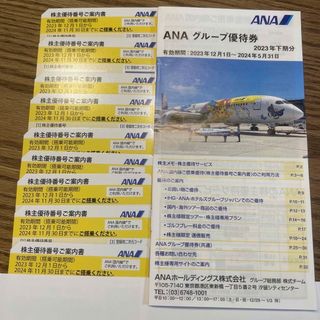 エーエヌエー(ゼンニッポンクウユ)(ANA(全日本空輸))の★GWセール★冊子付き　ANA株主優待券　9枚　〜2024年11月30日迄(航空券)