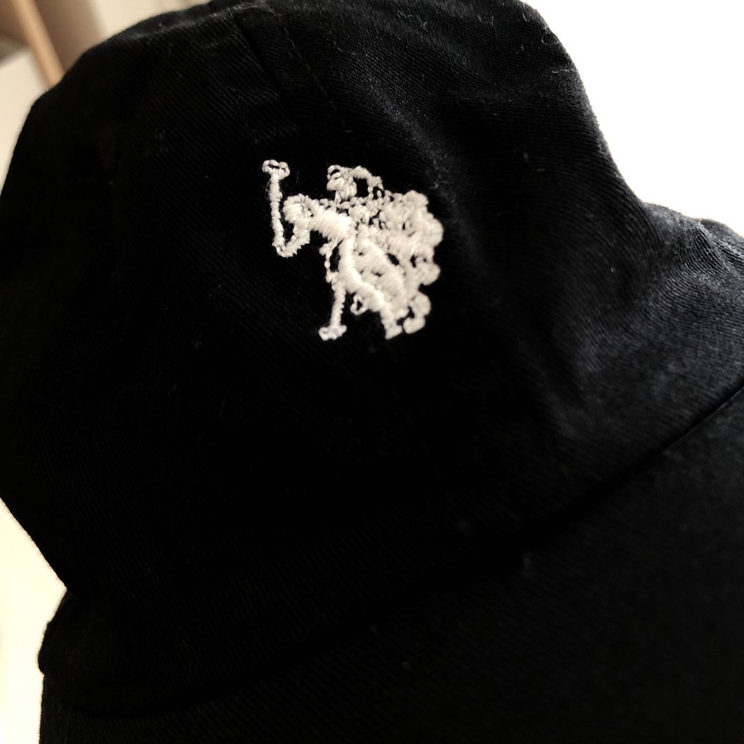 POLO 黒キャップ レディースの帽子(キャップ)の商品写真