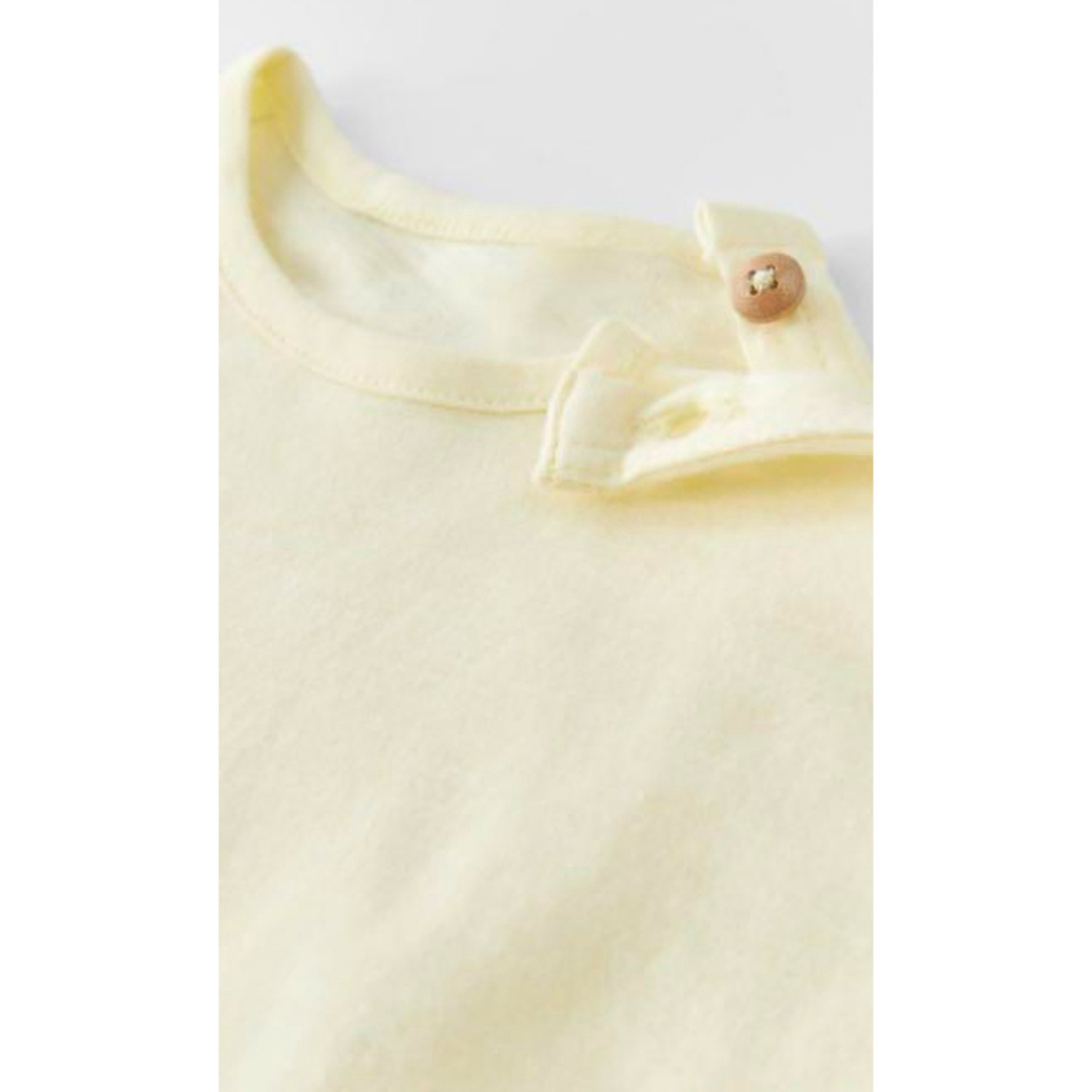 ZARA KIDS(ザラキッズ)の【ZARA KIDS】プレーンTシャツ キッズ/ベビー/マタニティのベビー服(~85cm)(Ｔシャツ)の商品写真