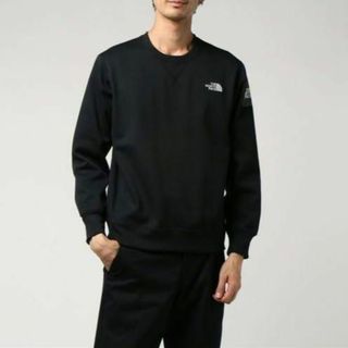 ザノースフェイス(THE NORTH FACE)の【 BLACK 】M Square Logo Crew スクエア ロゴ クルー(スウェット)