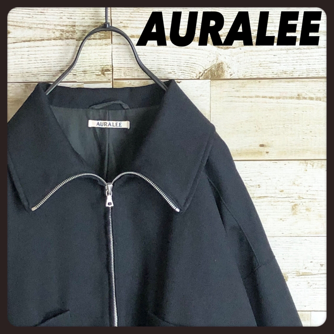 17aw オーラリー　ウールカシミヤ　ニットポロ　auralee comoliトップス