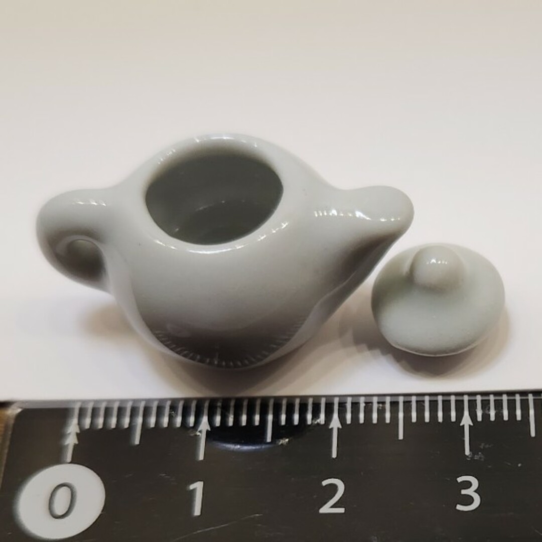 ミニチュア 茶器セット ハンドメイドのおもちゃ(ミニチュア)の商品写真