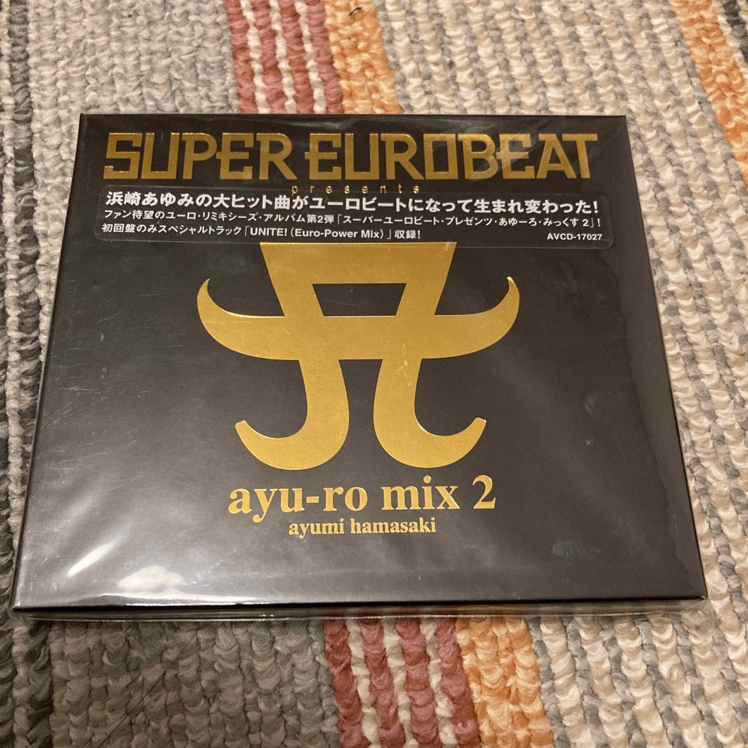 SUPER　EUROBEAT　presents　ayu-ro　mix　2 エンタメ/ホビーのCD(ポップス/ロック(邦楽))の商品写真