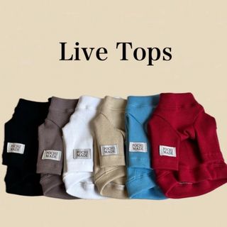 Live Tops【無料オーダーメイド】(ペット服/アクセサリー)