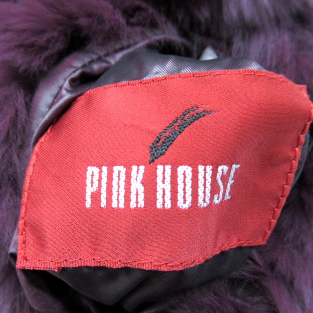 PINK HOUSE(ピンクハウス)のピンクハウス ジャケット ファー ジャケット レッキス ファー リバーシブル A2166LJ 465 #3(M) KR41292 中古 レディースのジャケット/アウター(その他)の商品写真