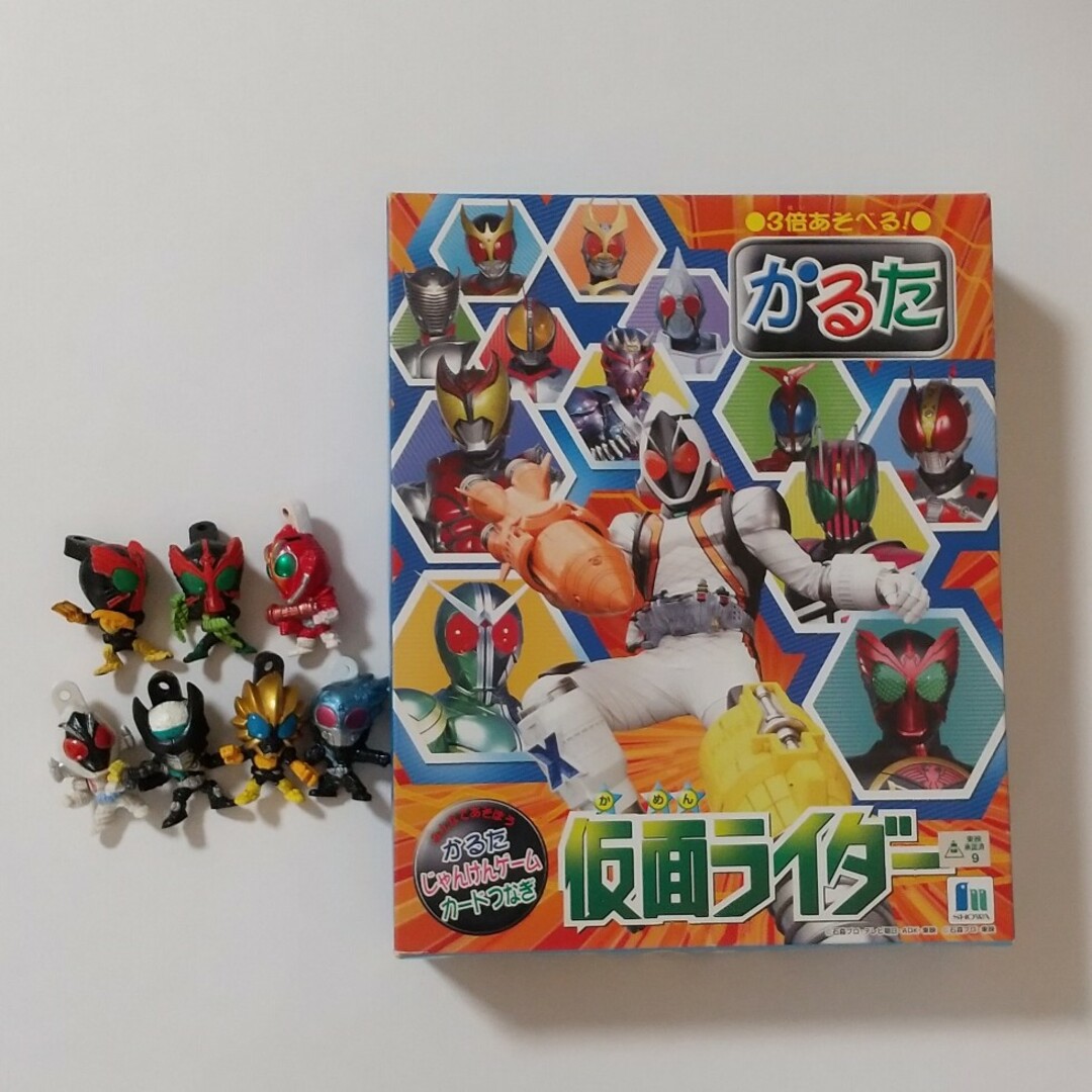 ショウワノート(ショウワノート)の仮面ライダー かるた  マスコット エンタメ/ホビーのおもちゃ/ぬいぐるみ(キャラクターグッズ)の商品写真