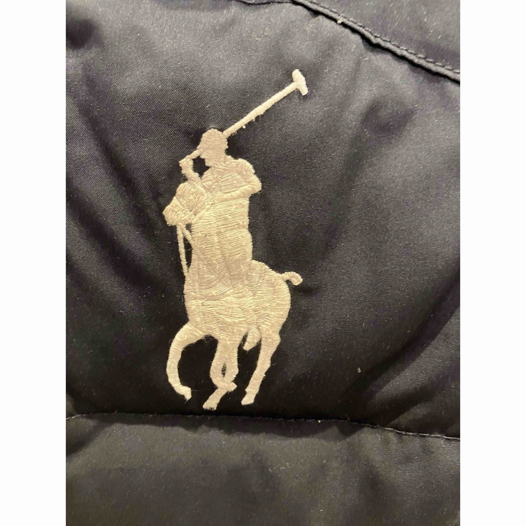 POLO RALPH LAUREN(ポロラルフローレン)のポロ　ラルフローレン　ダウンジャケット　110cm 紺　青　ブルー キッズ/ベビー/マタニティのキッズ服男の子用(90cm~)(ジャケット/上着)の商品写真