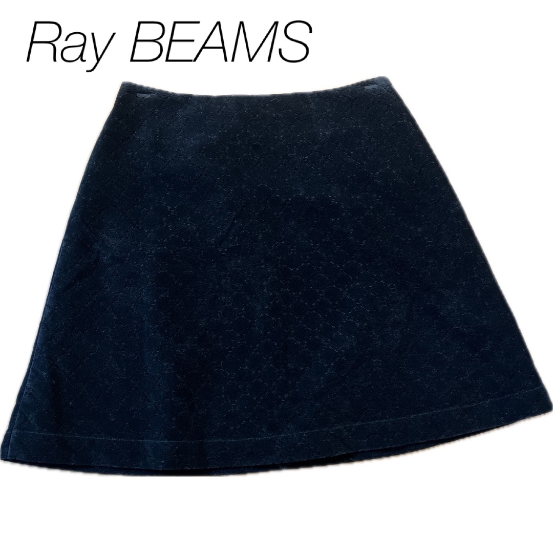 Ray BEAMS(レイビームス)のレイビームス　台形ミニスカート レディースのスカート(ミニスカート)の商品写真