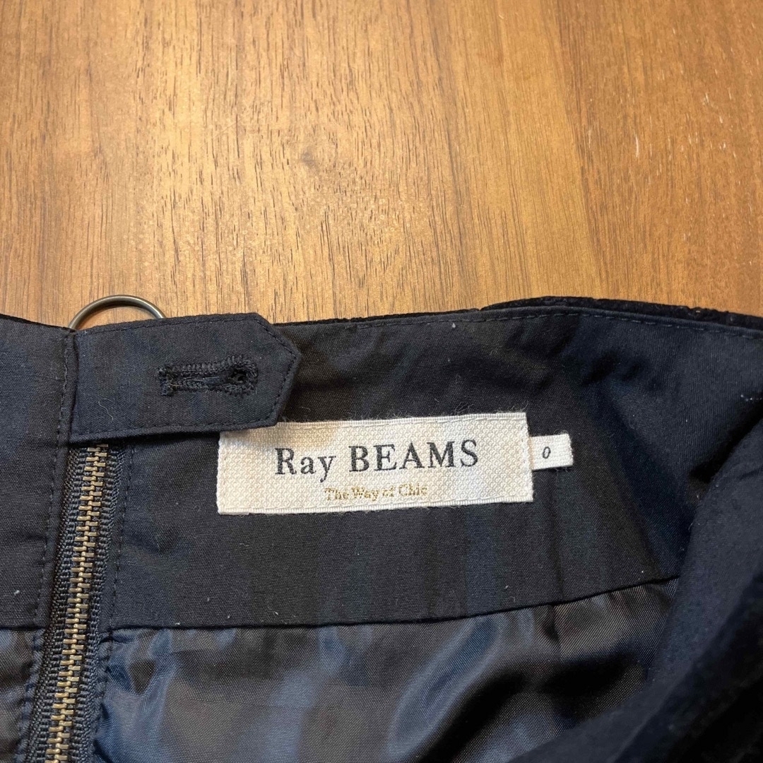 Ray BEAMS(レイビームス)のレイビームス　台形ミニスカート レディースのスカート(ミニスカート)の商品写真