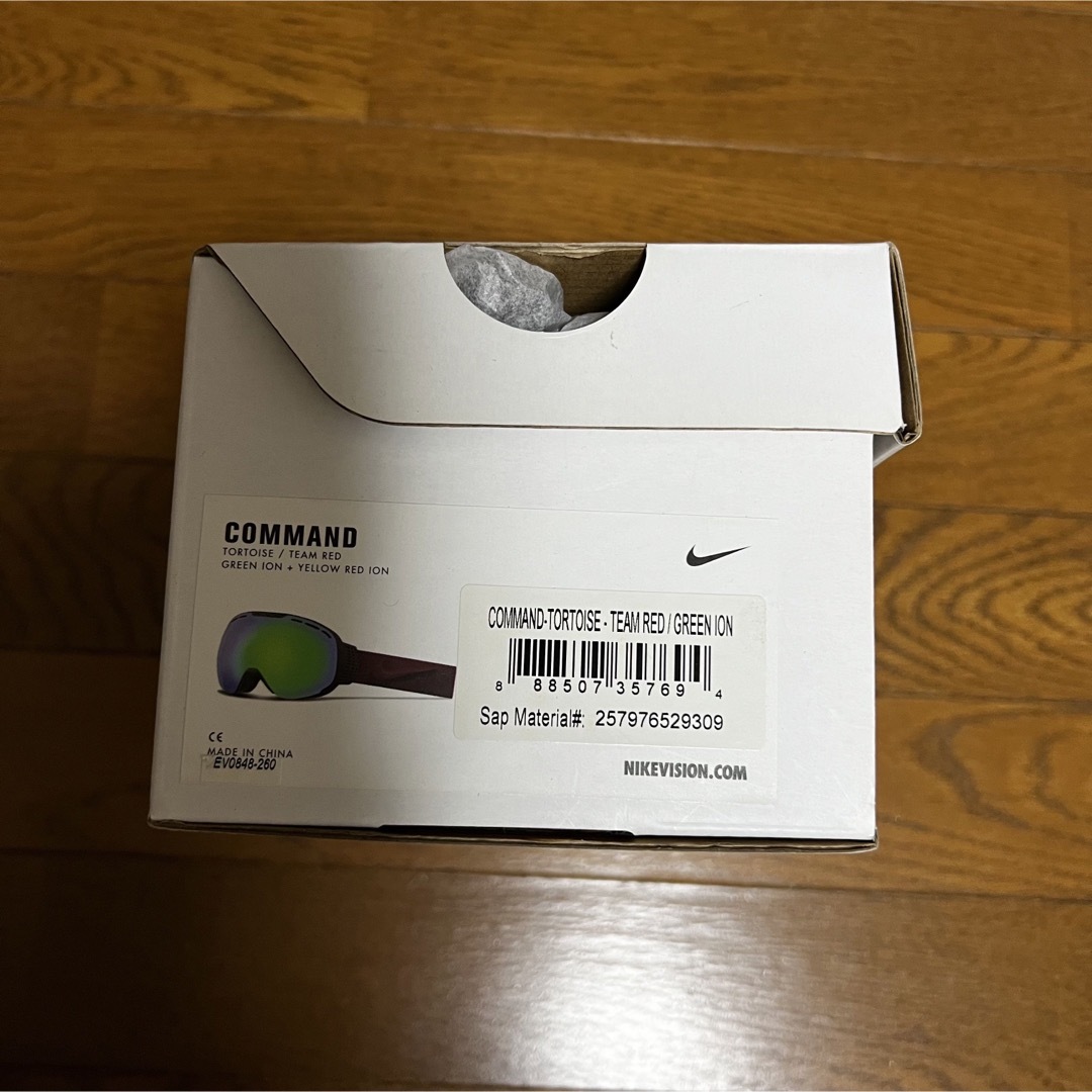 NIKE(ナイキ)のNIKE スノーゴーグル　COMMAND/TRANSITIONS(調光レンズ) スポーツ/アウトドアのスノーボード(アクセサリー)の商品写真