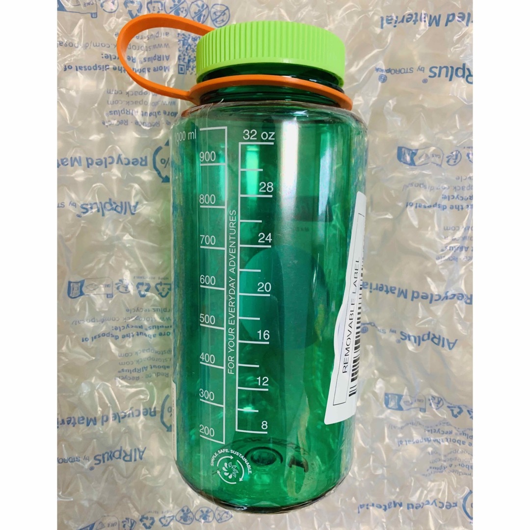 Nalgene(ナルゲン)の【新品未使用】ナルゲン　ワイドマウスボトル　1ℓ　メロンボール スポーツ/アウトドアのアウトドア(登山用品)の商品写真