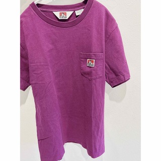 ベンデイビス(BEN DAVIS)のBEN DAVIS  ベンデイビス　半袖　Tシャツ　紫　パープル　ボルドー　M(Tシャツ(半袖/袖なし))
