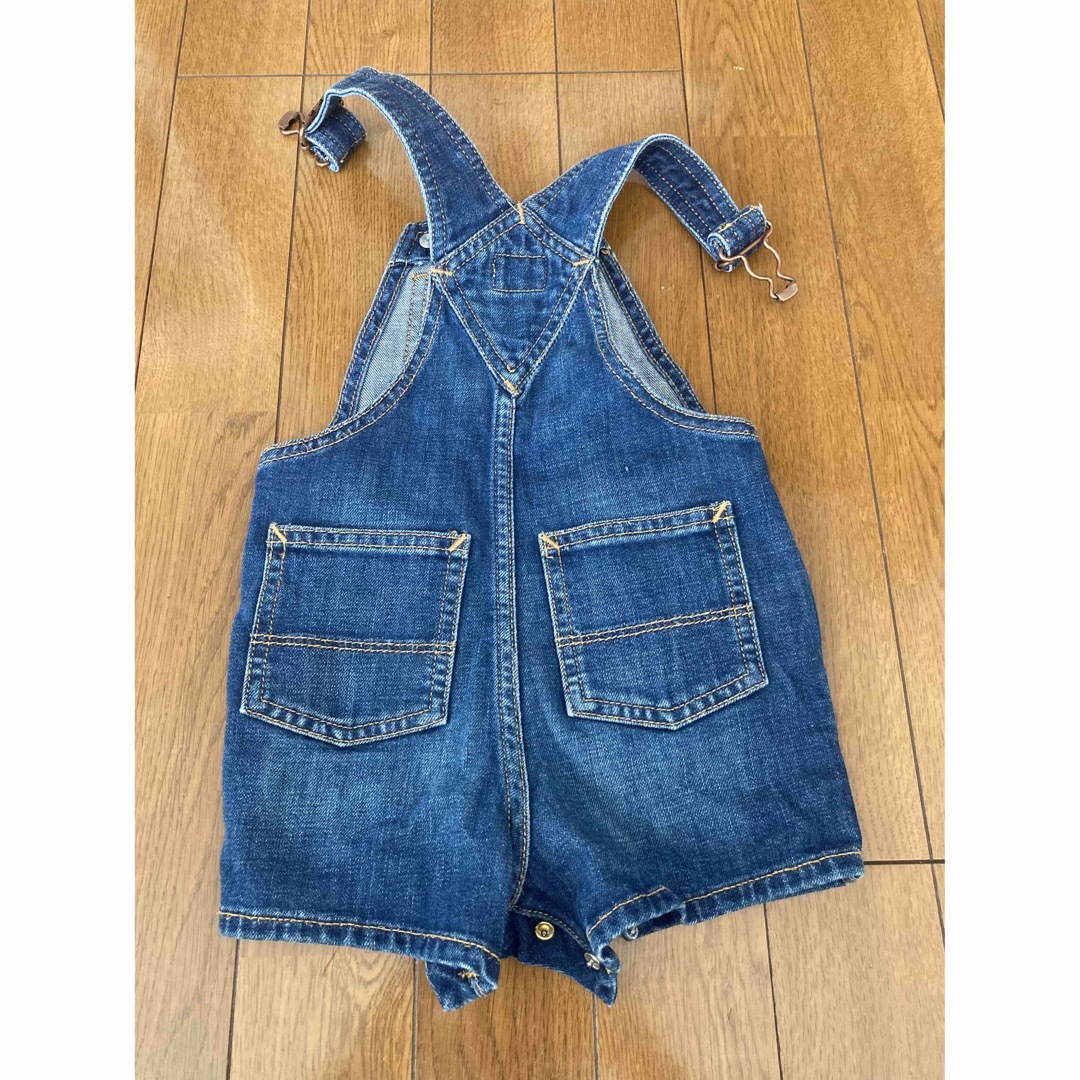 babyGAP(ベビーギャップ)の【美品】ＧＡＰ　オーバーオール キッズ/ベビー/マタニティのベビー服(~85cm)(カバーオール)の商品写真