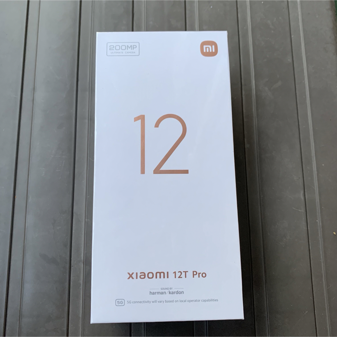 Xiaomi 12T Pro ブラック 256 GB Softbankシュリンク