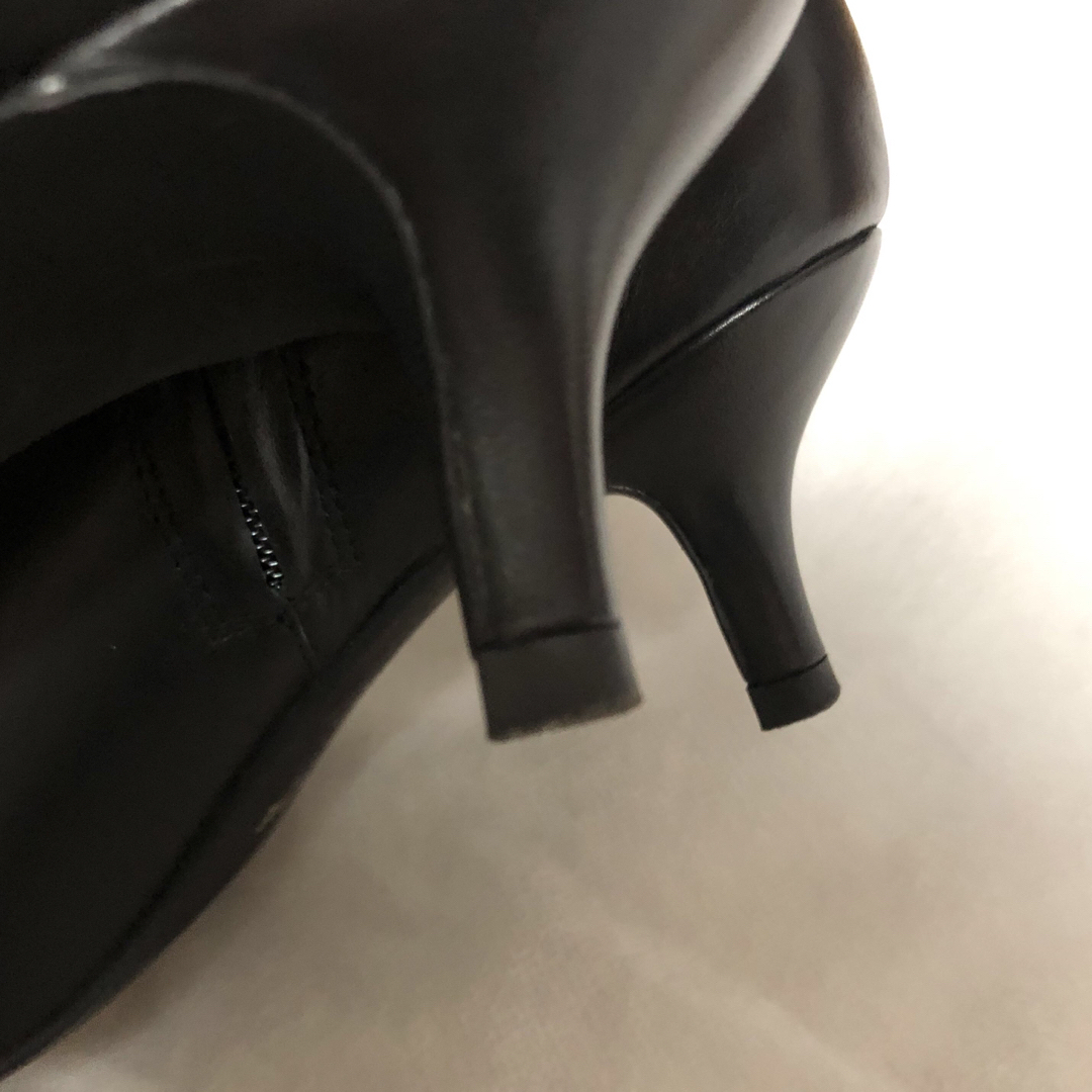 PICHI(ピイチ)の2回短時間着用　美品　ショートブーツ　黒 レディースの靴/シューズ(ブーツ)の商品写真
