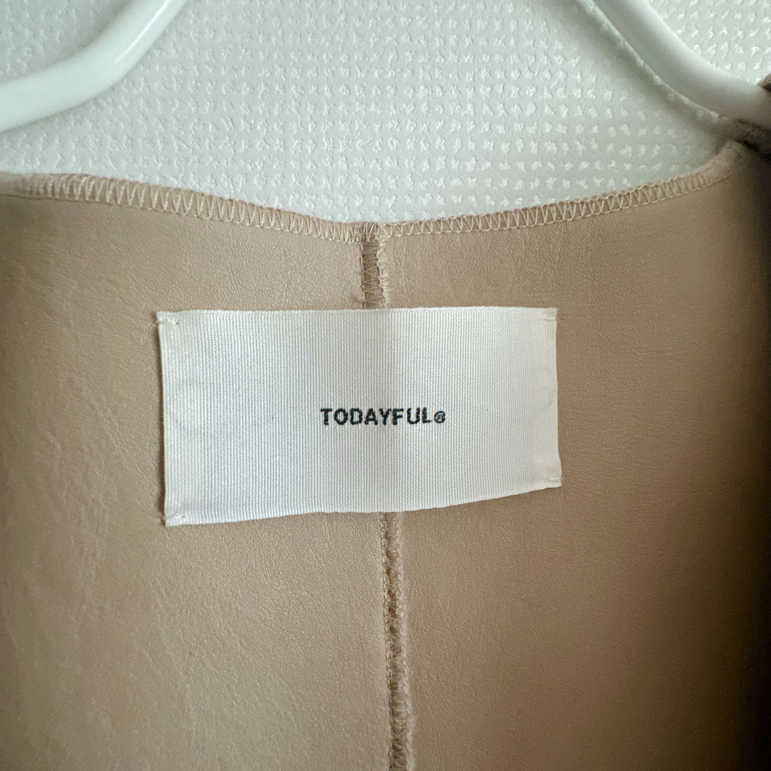 TODAYFUL(トゥデイフル)のTODAYFUL カラーレスボアコート 38inch レディースのジャケット/アウター(ロングコート)の商品写真