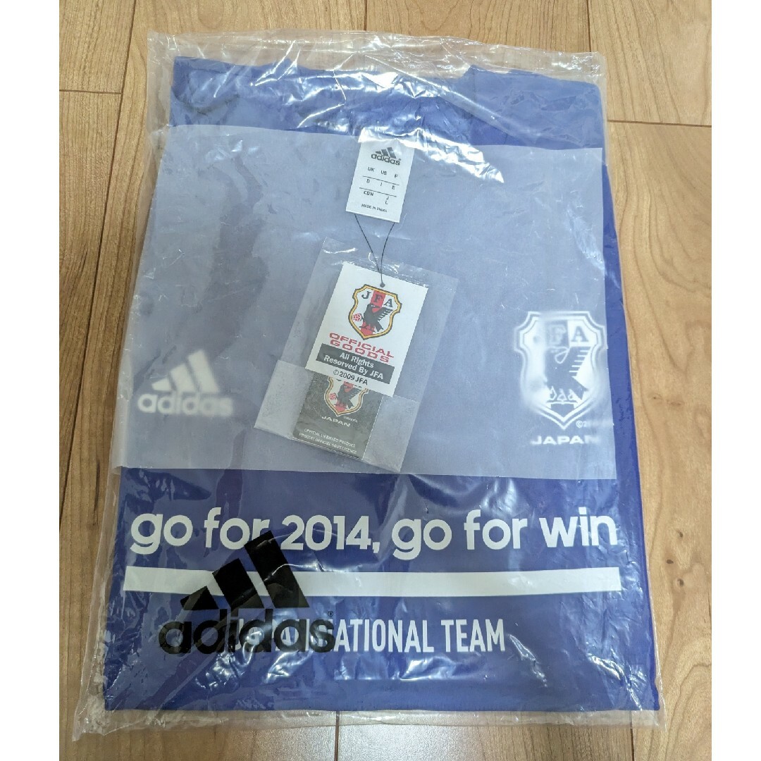 adidas(アディダス)の2014　FIFAワールドカップ　サッカー 日本代表Tシャツ　Lサイズ メンズのトップス(Tシャツ/カットソー(半袖/袖なし))の商品写真