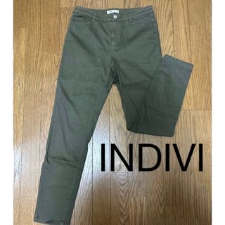 インディヴィ(INDIVI)の未使用✨INDIVI スキニーデニム(デニム/ジーンズ)