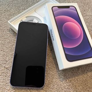 アイフォーン(iPhone)のアップル iPhone12 64GB パープル  89%(スマートフォン本体)