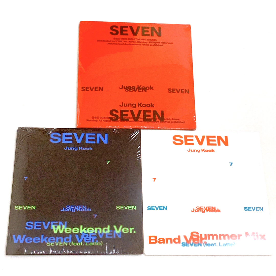 防弾少年団(BTS) - BTS SEVEN CD アメリカ US 限定盤 3枚セット ...