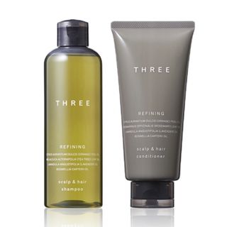 スリー(THREE)の新品 THREE REFINING シャンプー&コンディショナー(シャンプー/コンディショナーセット)