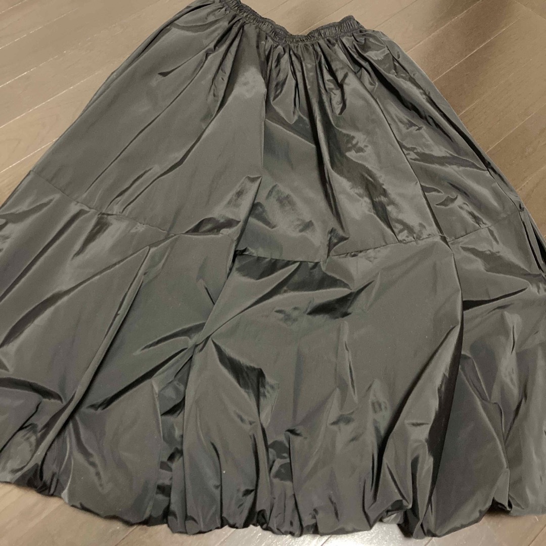 Bonjour sagan バルーンスカート　ブラック レディースのスカート(ロングスカート)の商品写真