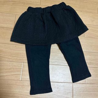 コムサイズム(COMME CA ISM)のCOMME CA ISM スカート付きパンツ　80(パンツ)