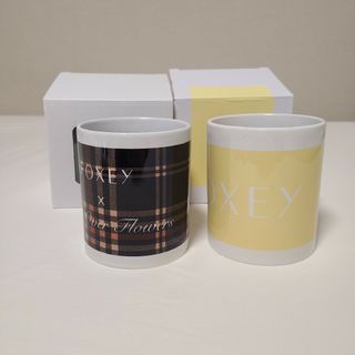 フォクシー(FOXEY)のFOXEYノベルティ 陶器マグカップ 2つセット 花より男子 スペシャルギフト(ノベルティグッズ)