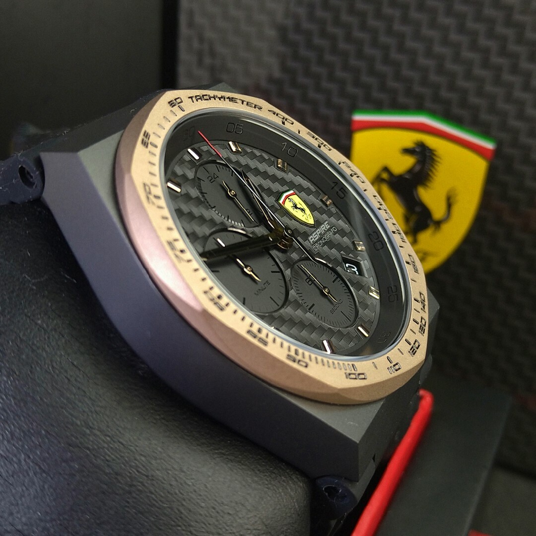 Ferrari - 新品☆国内未販売☆公式∮フェラーリ《ASPIRE》クロノグラフ