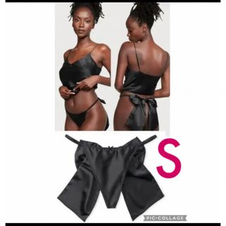 ヴィクトリアズシークレット(Victoria's Secret)のヴィクトリア　シークレット サテンリボンVストリング セクシーショーツ(ショーツ)