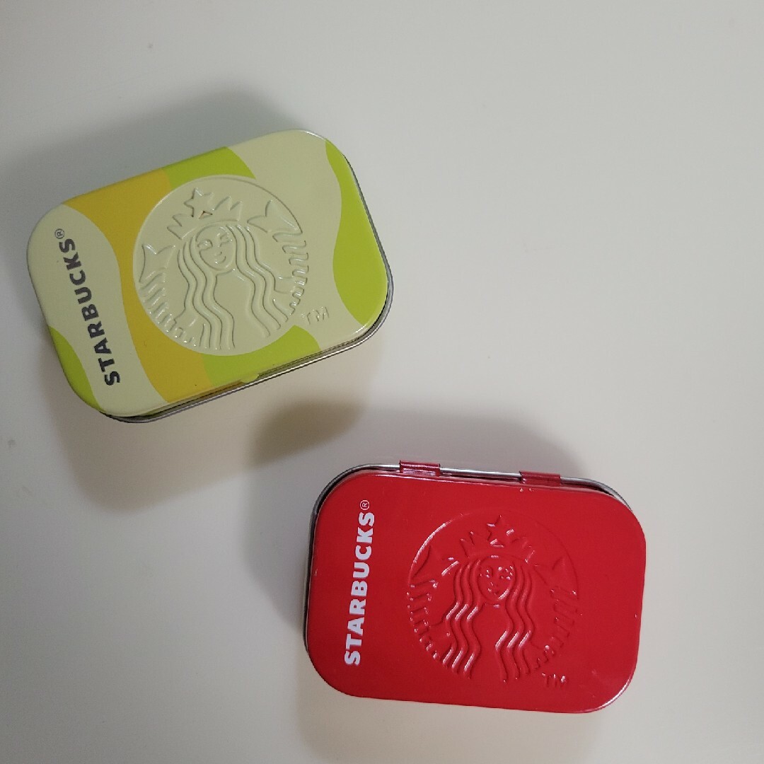 Starbucks Coffee(スターバックスコーヒー)のスターバックス　アフターコーヒーミント　空缶 インテリア/住まい/日用品のインテリア小物(小物入れ)の商品写真
