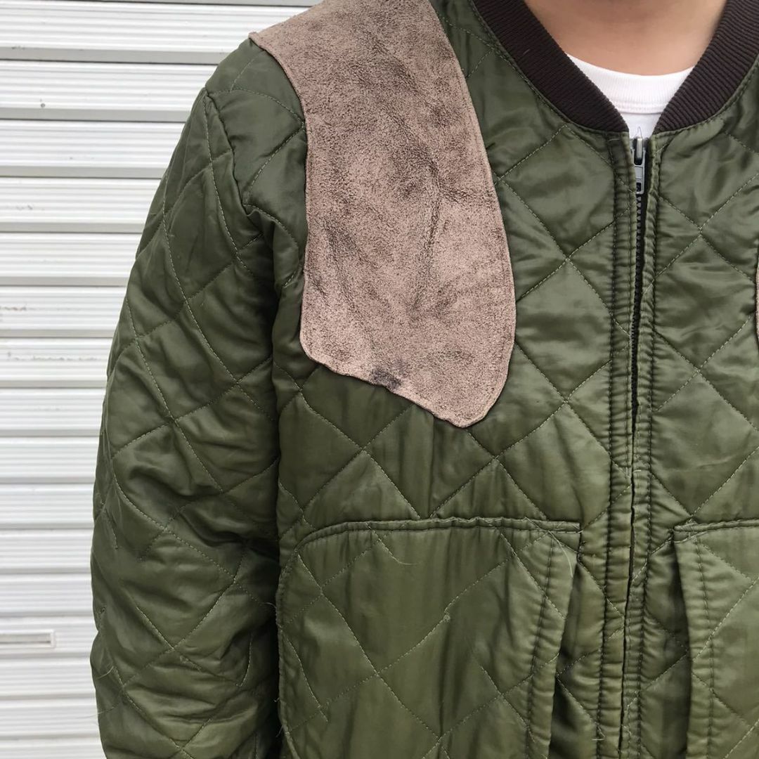 Barbour(バーブァー)の希少 80s 英国製 Barbour バブアー 2ワラント キルティング  メンズのジャケット/アウター(ミリタリージャケット)の商品写真