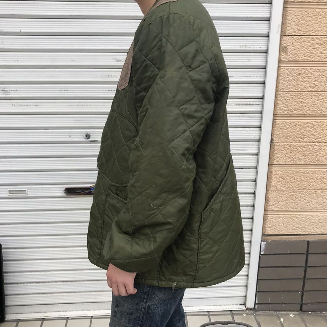 Barbour(バーブァー)の希少 80s 英国製 Barbour バブアー 2ワラント キルティング  メンズのジャケット/アウター(ミリタリージャケット)の商品写真