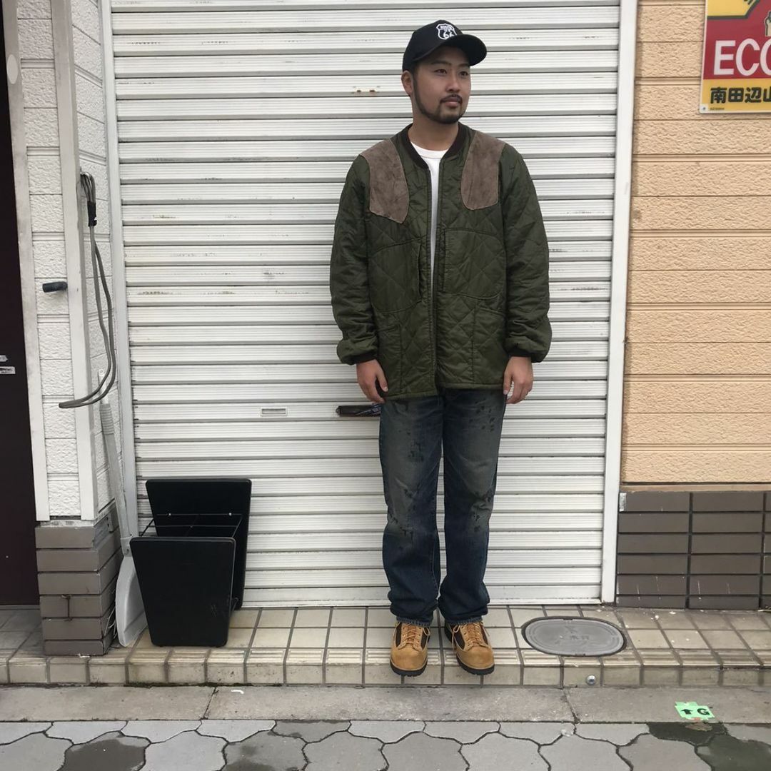 Barbour(バーブァー)の希少 80s 英国製 Barbour バブアー 2ワラント キルティング  メンズのジャケット/アウター(ミリタリージャケット)の商品写真