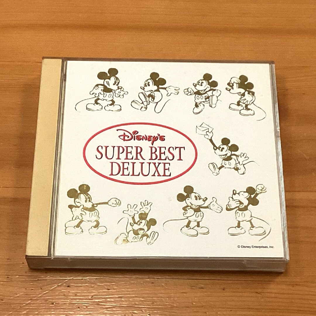 Disney(ディズニー)のディズニー スーパーベストデラックス 英語版 2枚組 ミッキー　CD エンタメ/ホビーのCD(キッズ/ファミリー)の商品写真