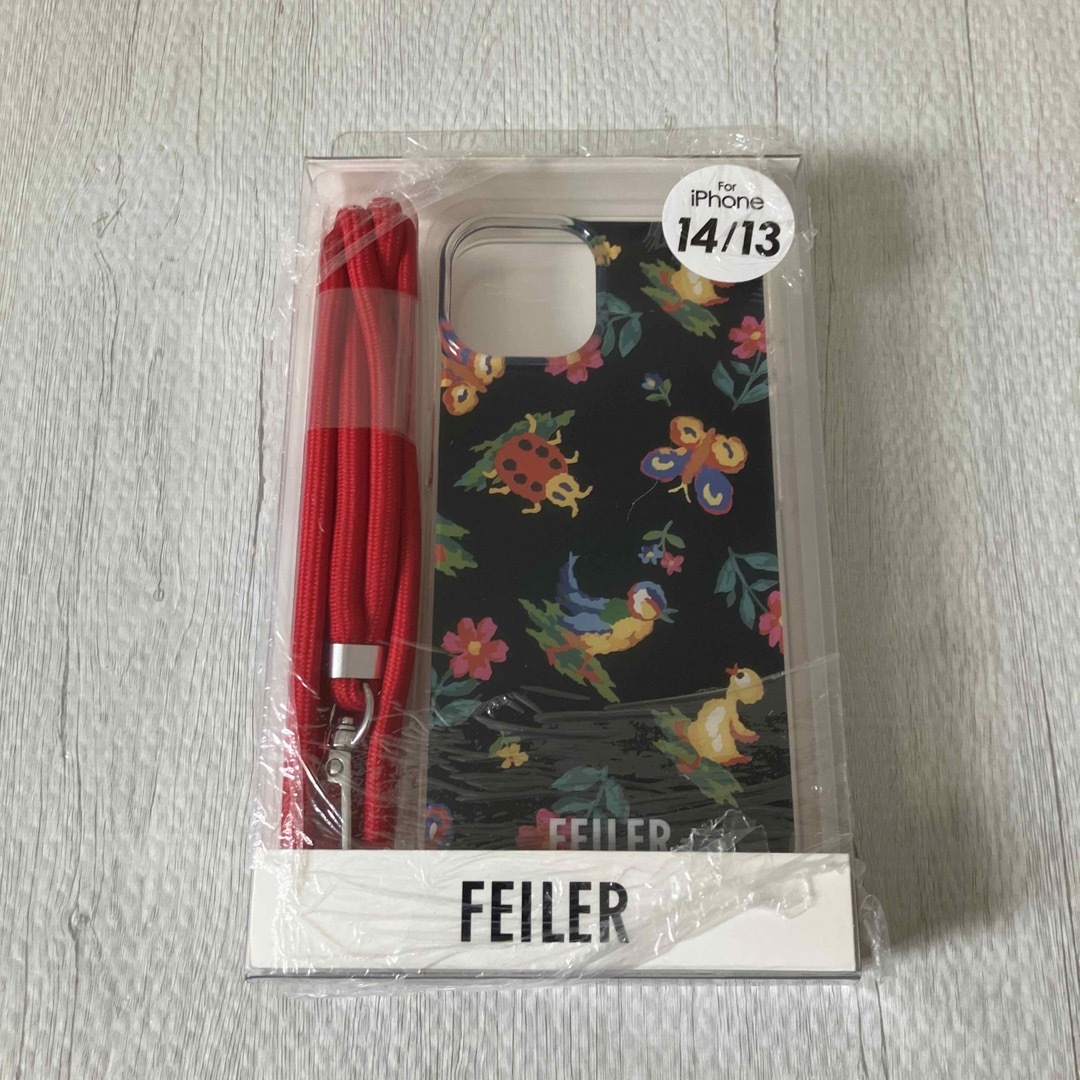 FEILER(フェイラー)のフェイラー　スマホショルダー スマホ/家電/カメラのスマホアクセサリー(iPhoneケース)の商品写真