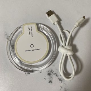 qi 充電器 ワイヤレス充電器 iPhone Android スマホ(バッテリー/充電器)