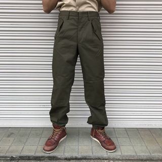 ミリタリー(MILITARY)のデッドストック 80s イタリア軍 裾ジップ コンバットパンツ Italy (ワークパンツ/カーゴパンツ)