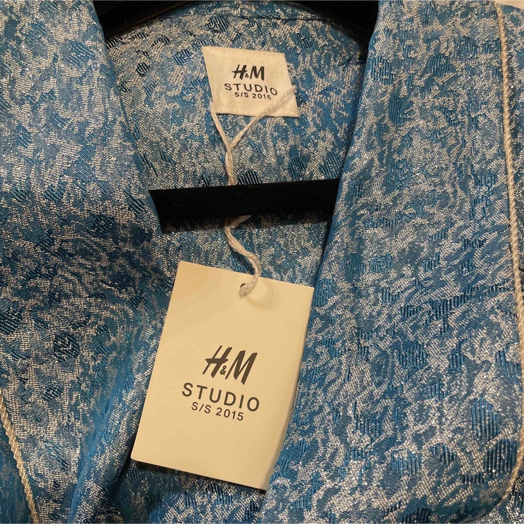 H&H(エイチアンドエイチ)の新品 レア! H&M STUDIO S/S 2015 ジャガードジャケット レディースのジャケット/アウター(テーラードジャケット)の商品写真